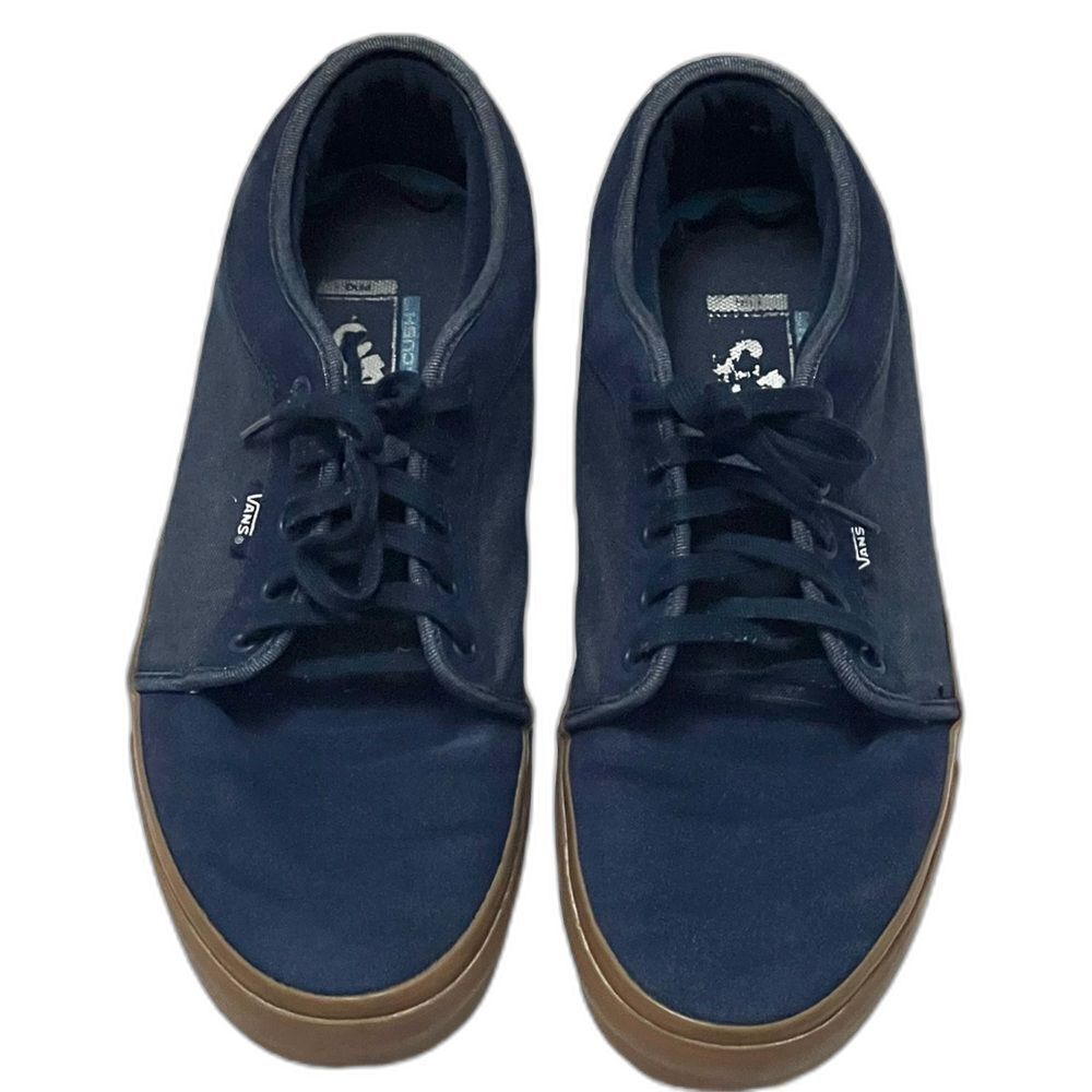 Vans Chukka Low Denim Suede Skater‎ Shoes Men’s Sz 13 Blue Classic Retro Sporty